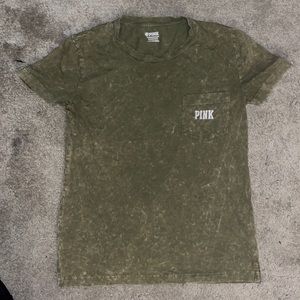 NEW! Green campus tee by Pink.